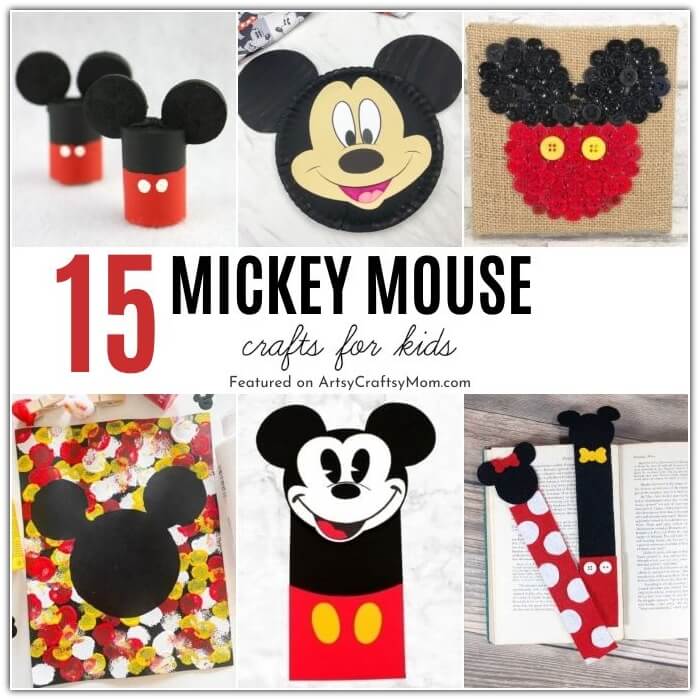 It's Mickey Mouse's birthday, & we're joining the party with these magical Mickey Mouse crafts for kids! Keep them for yourself or gift them to your friends!