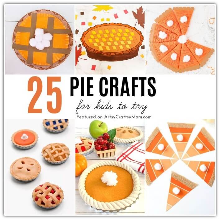 November is the month of fall, Thanksgiving, and pie! With days dedicated to pies this season, here are 25 delectable pie crafts and activities for fall!