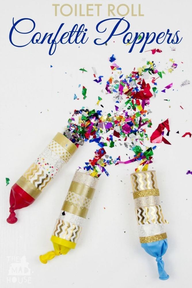 Say Hello to a brand New Year with these exciting New Year crafts for kids!! Make wands, countdown clocks, noise makers and more!