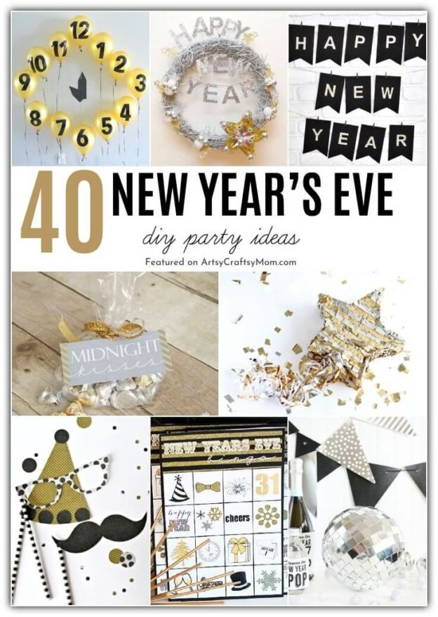 40 Snazzy DIY New Year's Eve Party Ideas for Kids
