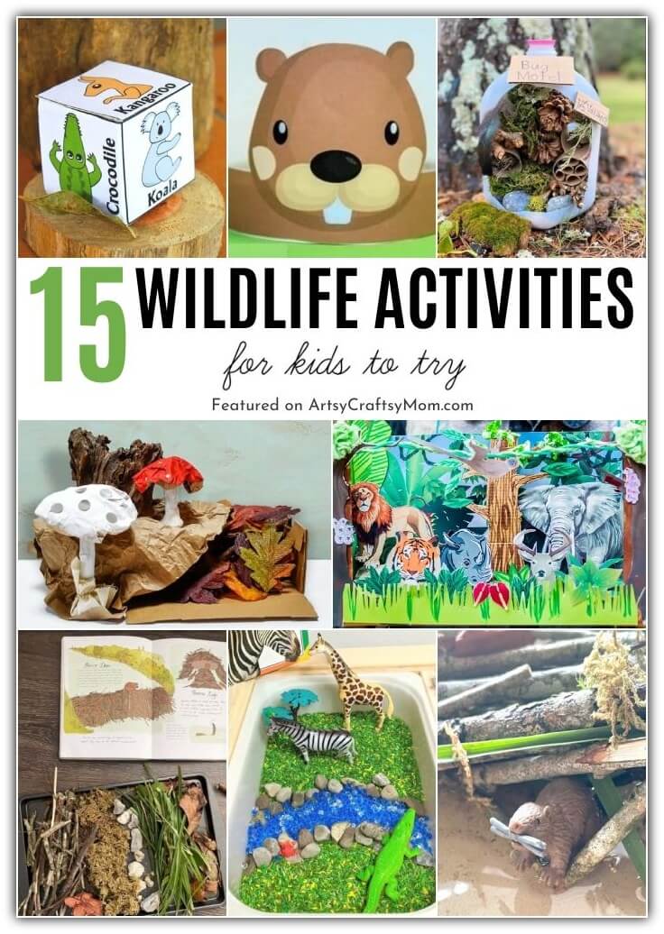 These Wildlife Theme Activities For Kids are perfect to help our little ones learn more about our natural world and the creatures in it!