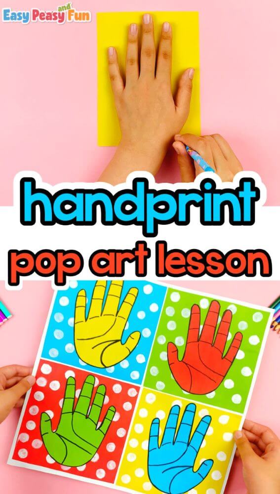 It's National Pop Art Day on 28th January, and we've got just the thing to celebrate - colorful and peppy pop art projects for kids to try!