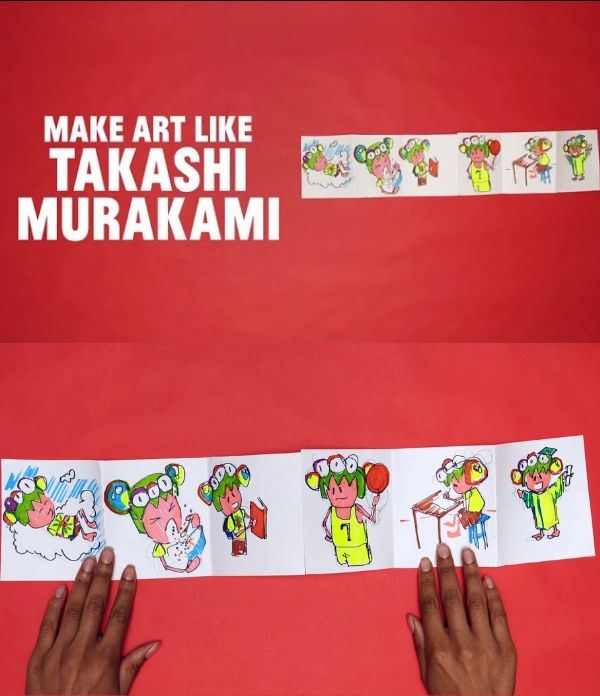 Enjoy an explosion of color and happy smiles as you explore Murakami's work through some amazing Takashi Murakami Art Projects for Kids!