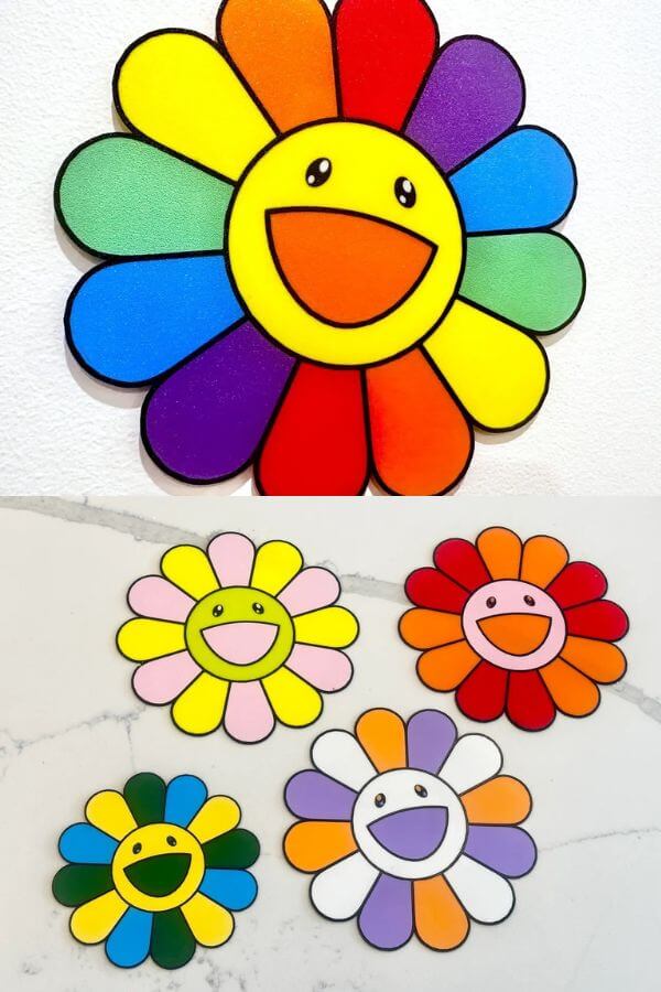Enjoy an explosion of color and happy smiles as you explore Murakami's work through some amazing Takashi Murakami Art Projects for Kids!