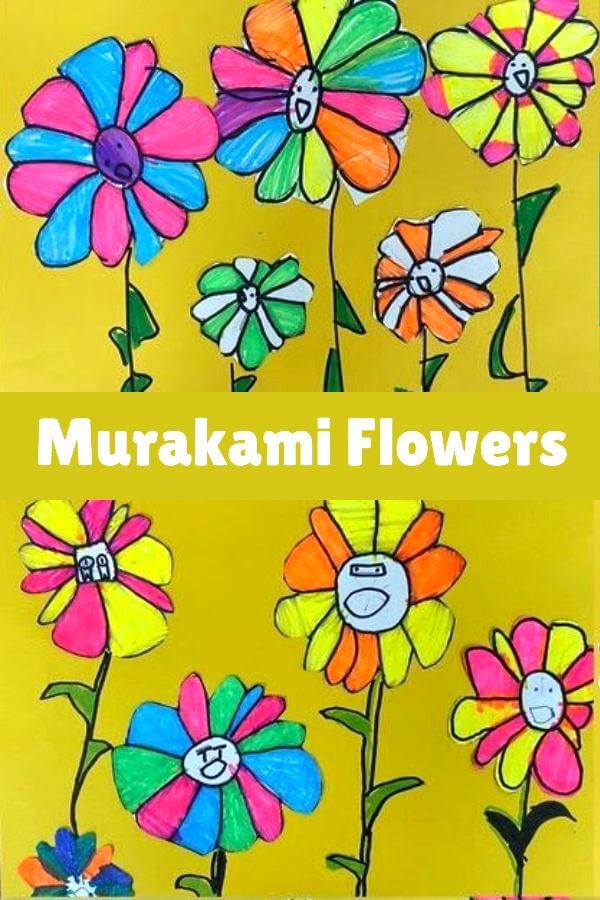 Enjoy an explosion of color and happy smiles as you explore Murakami's work through some amazing Takashi Murakami Art Projects for Kids!