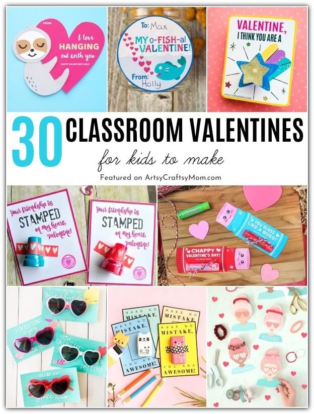We’ve rounded up some of the cutest and most creative Classroom Valentine Ideas for Kids, so this year's Valentine's Day will be the best one yet!