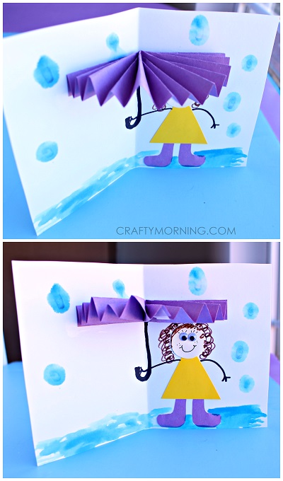 These unusual umbrella crafts for kids are perfect for National Umbrella Day! From 3D umbrellas to edible umbrellas, we've got it all!