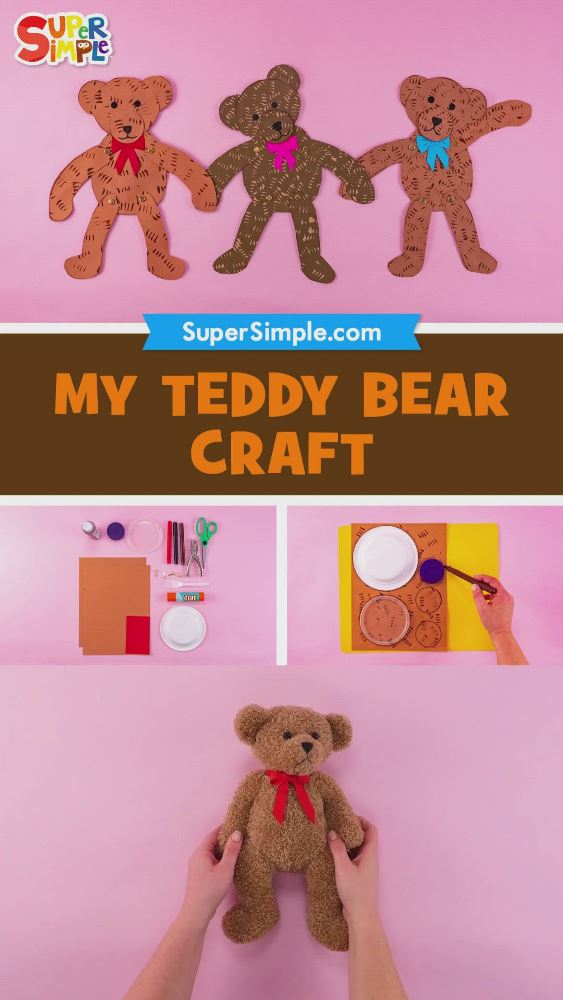 Everyone loves teddy bears; they're everyone's first best friend! Here are some adorable teddy bear crafts and books, perfect for Teddy Bear Day!