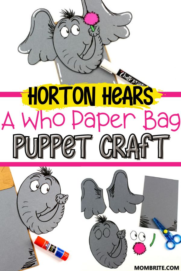 Celebrate one of Dr. Seuss' most iconic characters with these Horton Hears a Who crafts for kids! Perfect for Dr. Seuss Day on 2nd March!