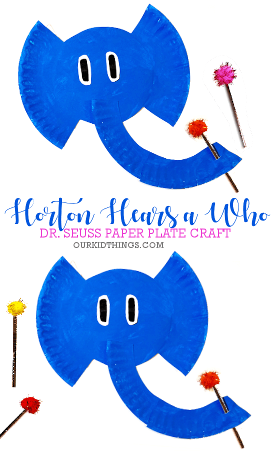 Celebrate one of Dr. Seuss' most iconic characters with these Horton Hears a Who crafts for kids! Perfect for Dr. Seuss Day on 2nd March!