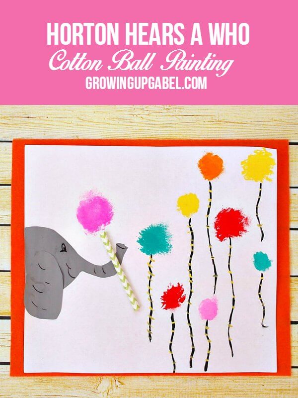 Celebrate one of Dr. Seuss' most iconic characters with these Horton Hears a Who crafts for kids! Perfect for Dr. Seuss Day on 2nd March!