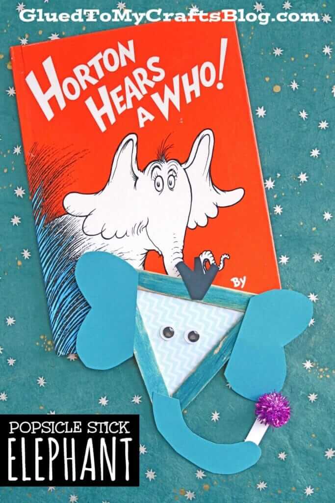 Celebrate one of Dr. Seuss' most iconic characters with these Horton Hears a Who crafts for kids! Perfect for Dr. Seuss Day on 2nd March!