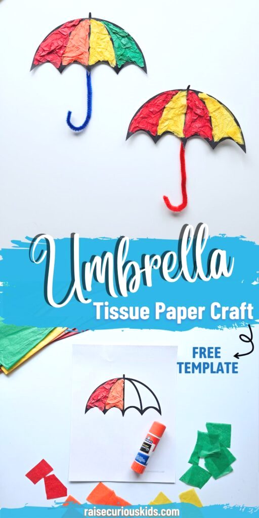 These unusual umbrella crafts for kids are perfect for National Umbrella Day! From 3D umbrellas to edible umbrellas, we've got it all!