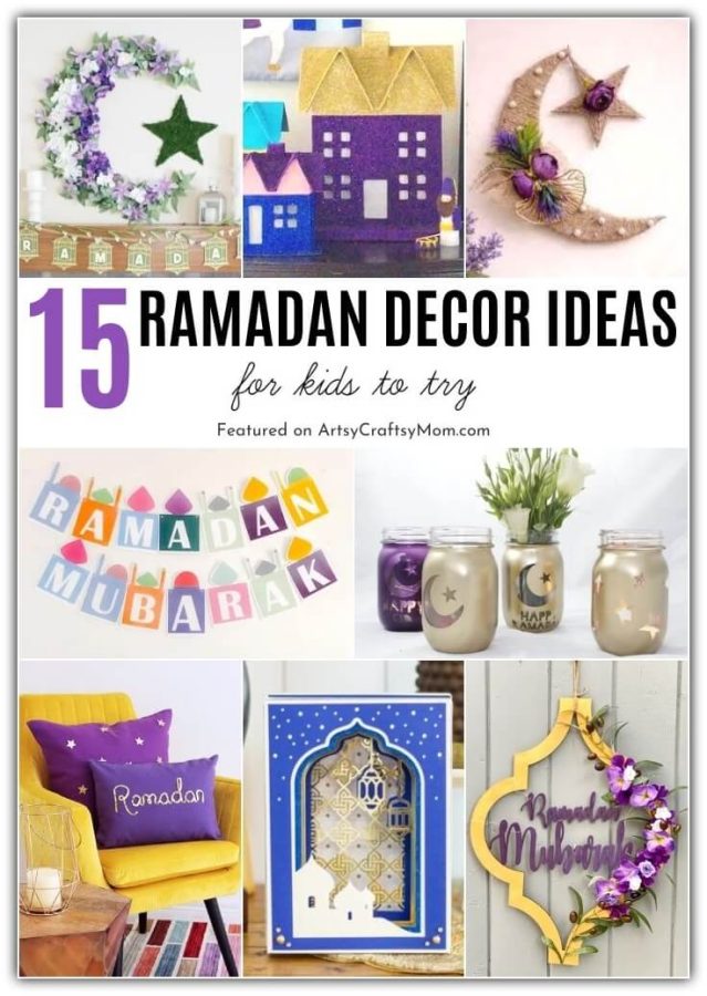 Get your home ready for this special month with these DIY Ramadan decor ideas! Great for older kids, teens and adults to try!