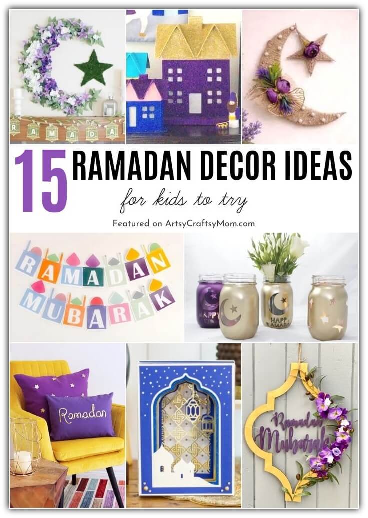Get your home ready for this special month with these DIY Ramadan decor ideas! Great for older kids, teens and adults to try!
