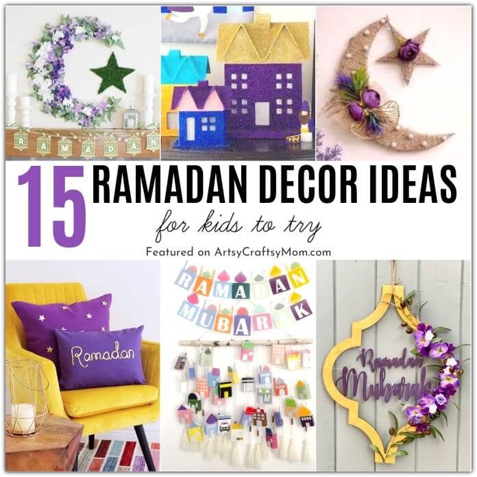 Get your home ready for this special month with these DIY Ramadan decor ideas! Great for older kids, teens and adults to try!