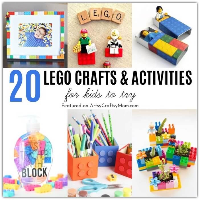 20 Lego Crafts and Activities for International Lego Day 22 There's a lot more you can do with Lego besides building! Here are some creative Lego crafts and activities for kids to try on International Lego Day!