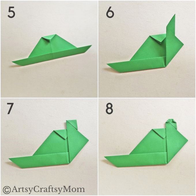 If you're just starting out with Origami, you may enjoy this classic project - an Origami frog craft! So get some green craft paper and let's fold!