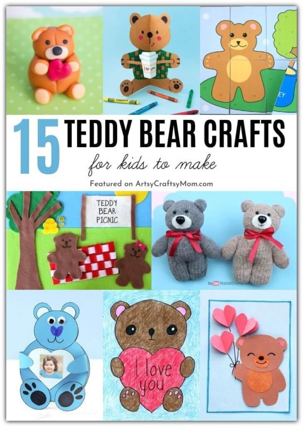 10 Brilliant Bear Crafts for Kids