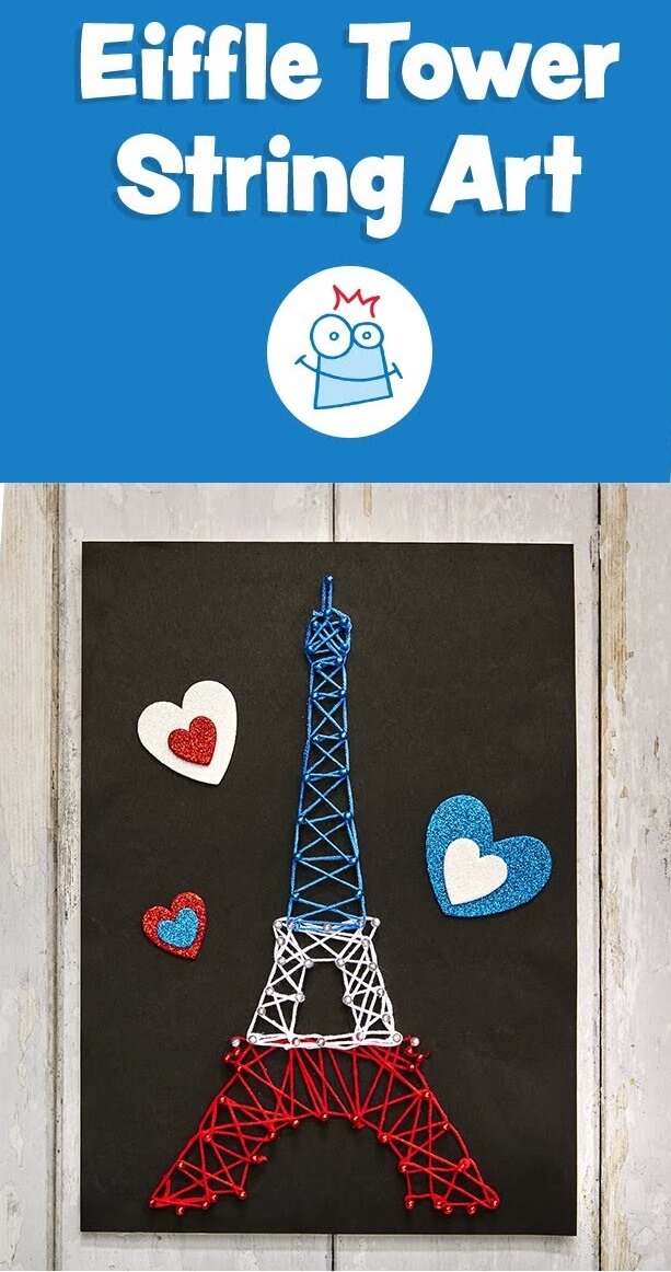 Celebrate one of the most iconic monuments in the world with these 10 Enchanting Eiffel Tower Crafts for Kids! Perfect for Eiffel Tower Day on 31st March!