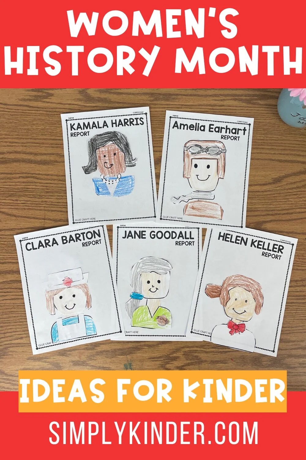 10 Wonderful Women's History Month Activities for Kids 8 We're all set to celebrate some amazing women with these Women's History Month Activities for Kids! Wonderful inspiration for boys and girls!