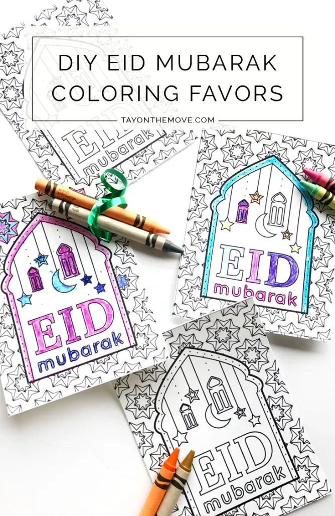 Let your loved ones know you're thinking of them this festive season by trying out these DIY Eid Cards for Kids to Make! Perfect for kids of all ages!