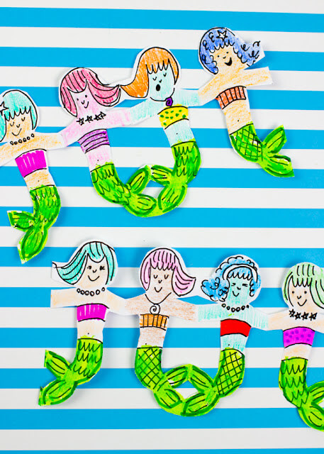 Love mermaids? Then these mesmerizing mermaid crafts for kids are just what you need? Take an underwater adventure with these fun projects!