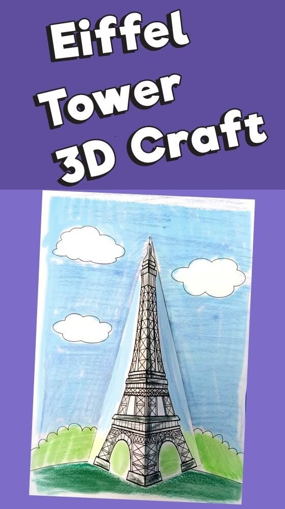 Celebrate one of the most iconic monuments in the world with these 10 Enchanting Eiffel Tower Crafts for Kids! Perfect for Eiffel Tower Day on 31st March!
