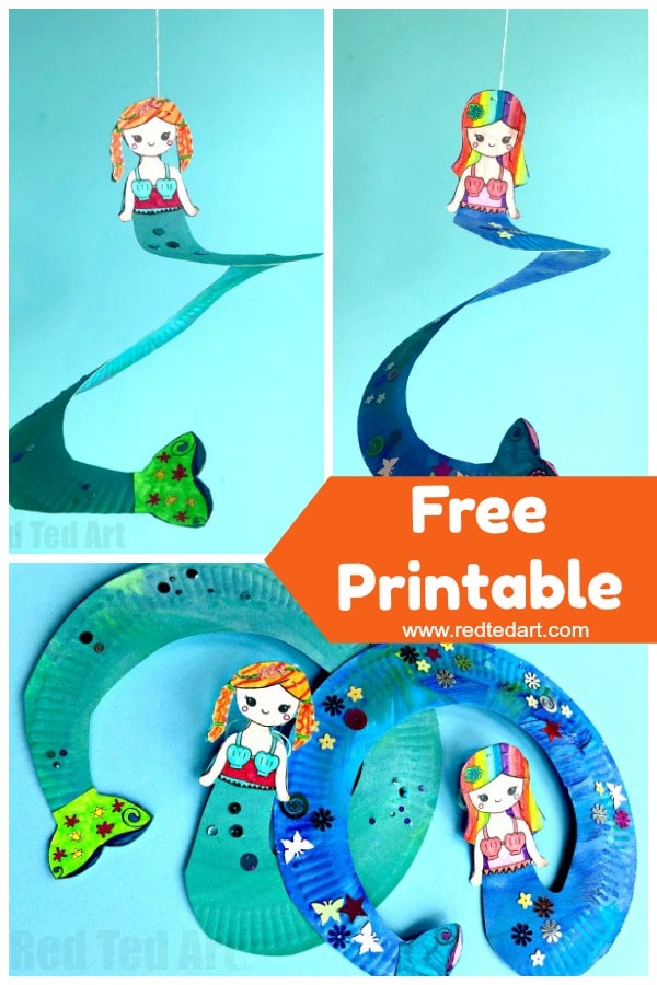 Love mermaids? Then these mesmerizing mermaid crafts for kids are just what you need? Take an underwater adventure with these fun projects!