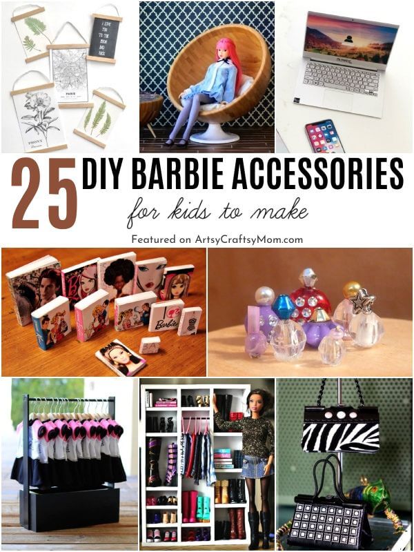 If you've got a Barbie doll or a Barbie lover at home, then you have got to check out these Amazing Barbie Crafts that are just too cute for words!