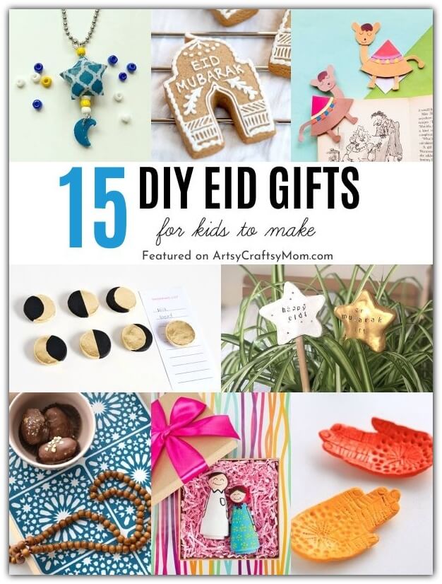 Looking for gift ideas for Eid? Why not make your own, with these DIY Eid Gifts that are perfect for kids to make and gift their friends!