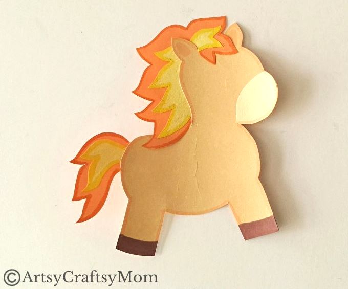 Enjoy a prosperous year with a fun and easy Year of the Fire Horse Stick Puppet Craft! All you need are basic craft supplies and a free afternoon!