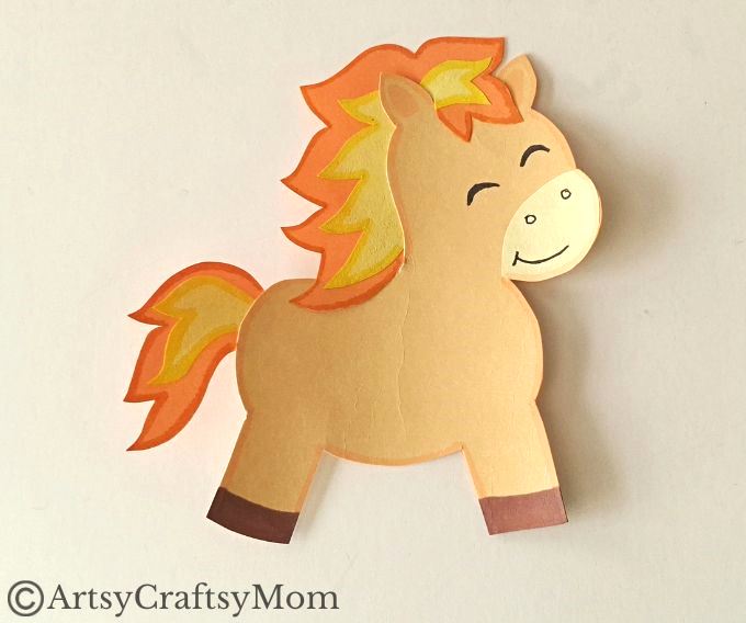 Enjoy a prosperous year with a fun and easy Year of the Fire Horse Stick Puppet Craft! All you need are basic craft supplies and a free afternoon!