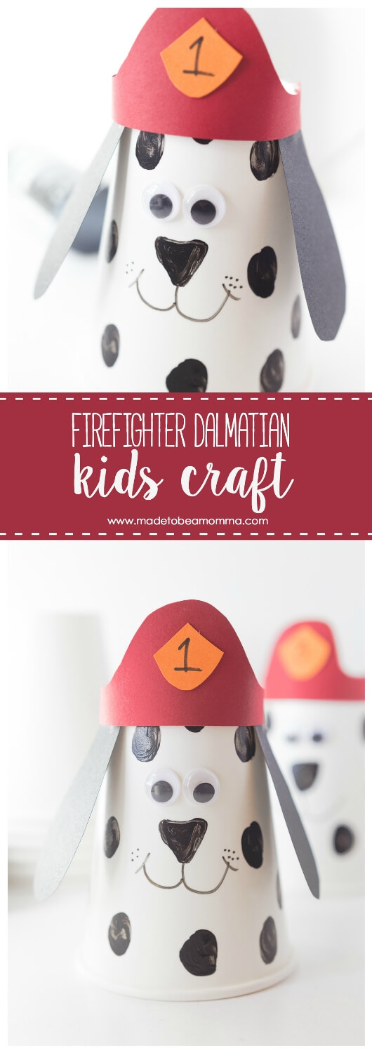 We're all set to celebrate International Firefighters' Day on 4th May with some cool firefighter crafts for kids! Goes well with a lesson on fire safety!