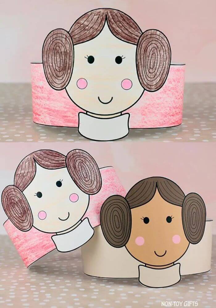 Let's celebrate the Rebel Princess with some awesome Princess Leia crafts for kids to try, just in time for Star Wars Day on 4th May! 