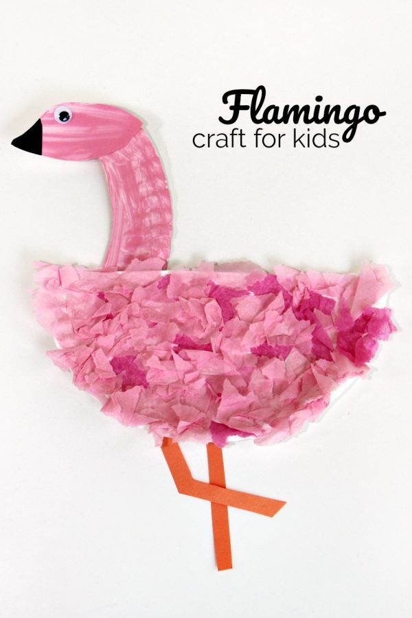 Love flamingos? Then you'll love these fancy Flamingo Crafts for Kids! Enjoy the explosion of pink with flamingos made from paper, felt, pom poms and more!