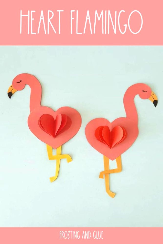 Love flamingos? Then you'll love these fancy Flamingo Crafts for Kids! Enjoy the explosion of pink with flamingos made from paper, felt, pom poms and more!