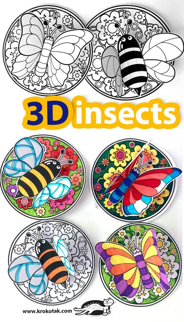 20 Colorful Spring Printables for Kids 14 Welcome Spring with a bunch of colorful spring printables for kids! Stay busy with puzzles, coloring pages, crafts, bookmarks and more!