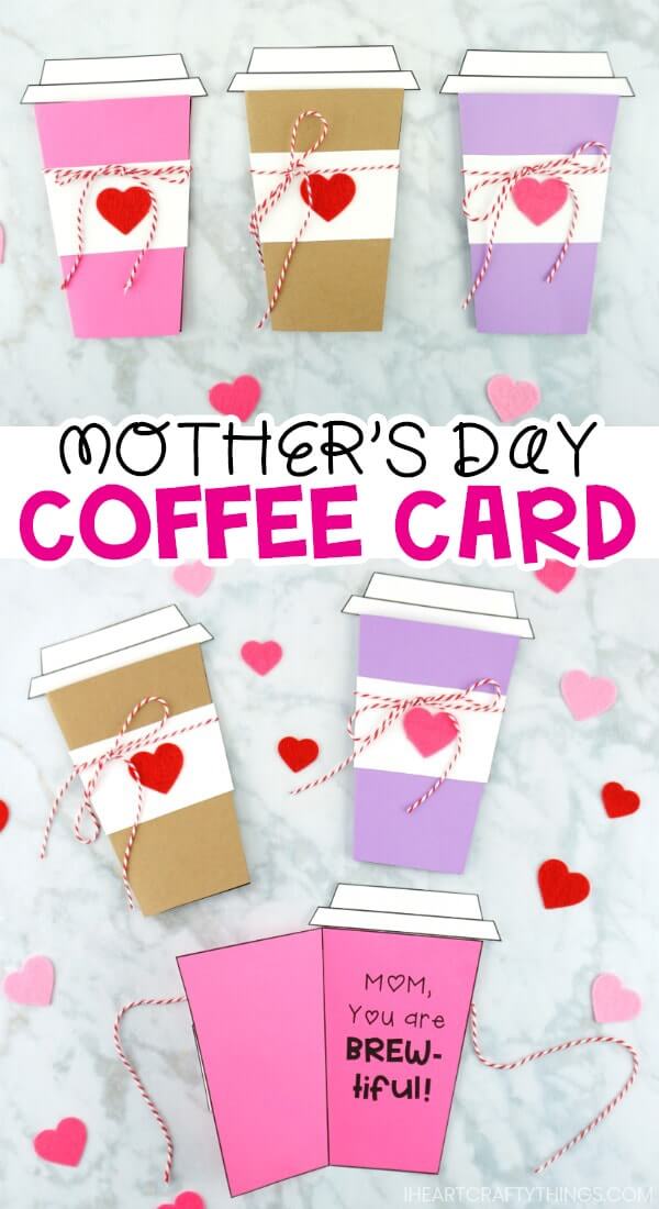 Nothing can beat these adorable Handmade Mother's Day Cards to bring a big smile to Mom's face! Easy ideas for kids of all ages to try and make!