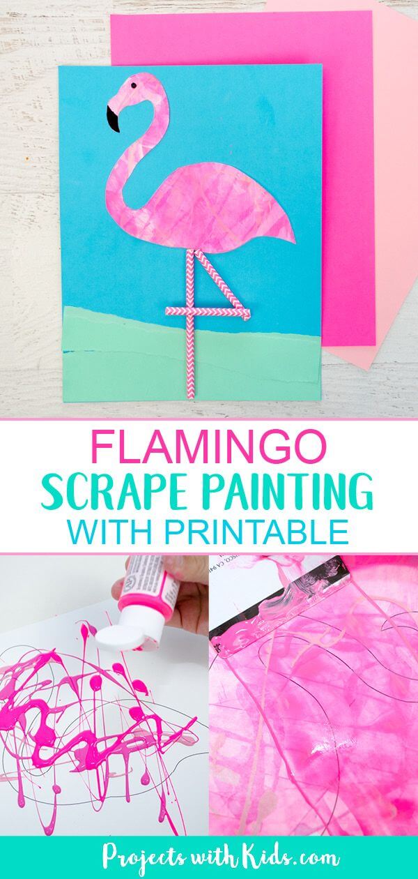 Love flamingos? Then you'll love these fancy Flamingo Crafts for Kids! Enjoy the explosion of pink with flamingos made from paper, felt, pom poms and more!