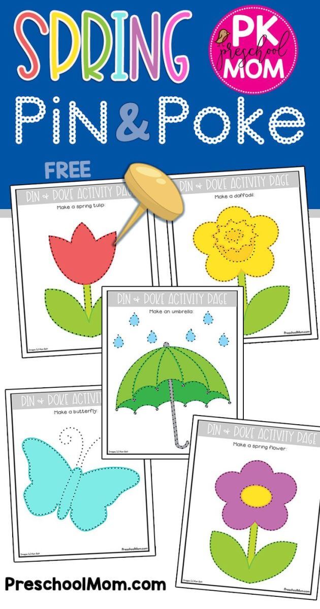 20 Colorful Spring Printables for Kids 18 Welcome Spring with a bunch of colorful spring printables for kids! Stay busy with puzzles, coloring pages, crafts, bookmarks and more!
