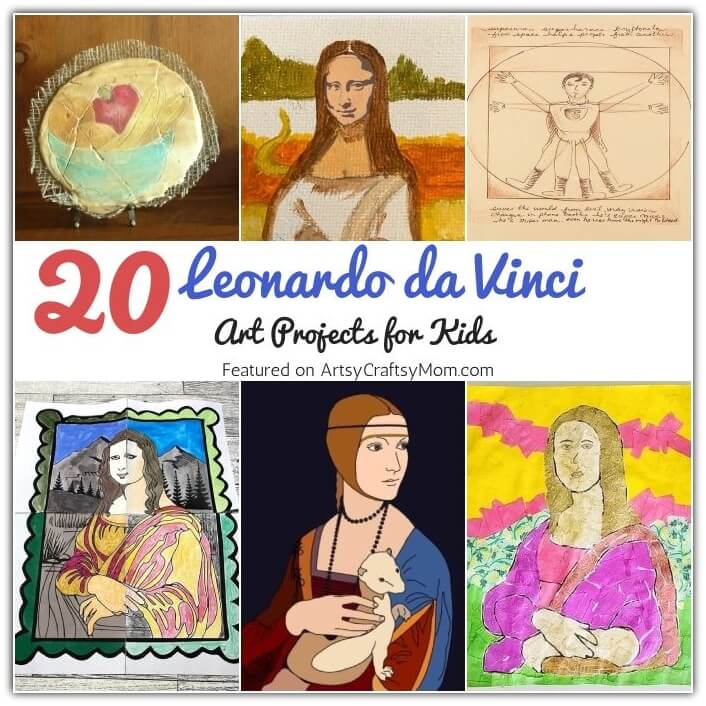 20 Legendary Leonardo da Vinci Projects for Kids 22 Today, we explore some Leonardo Da Vinci Projects for kids to learn more about the Renaissance man - a man of many talents, including artist, scientist, and inventor.