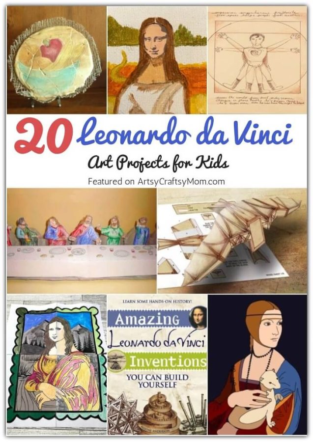 Today, we explore some Leonardo Da Vinci Projects for kids to learn more about the Renaissance man - a man of many talents, including artist, scientist, and inventor. 