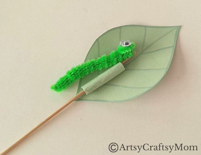 Easy Moving Pipe Cleaner Caterpillar Craft 14 It's always fun to make stuff you can play with, like this easy Moving Pipe Cleaner Caterpillar Craft! A fun project for kids of all ages!