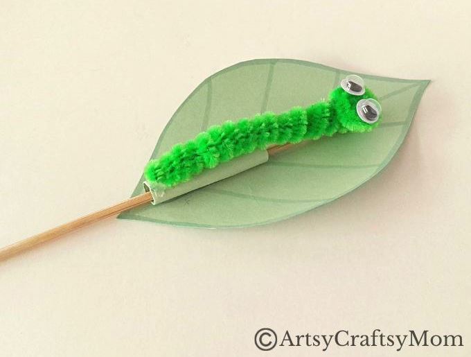 Easy Moving Pipe Cleaner Caterpillar Craft 15 It's always fun to make stuff you can play with, like this easy Moving Pipe Cleaner Caterpillar Craft! A fun project for kids of all ages!