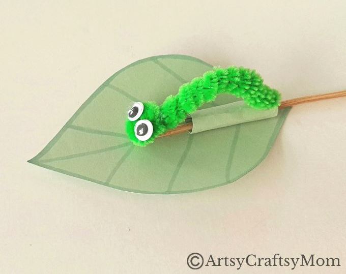 Easy Moving Pipe Cleaner Caterpillar Craft 16 It's always fun to make stuff you can play with, like this easy Moving Pipe Cleaner Caterpillar Craft! A fun project for kids of all ages!