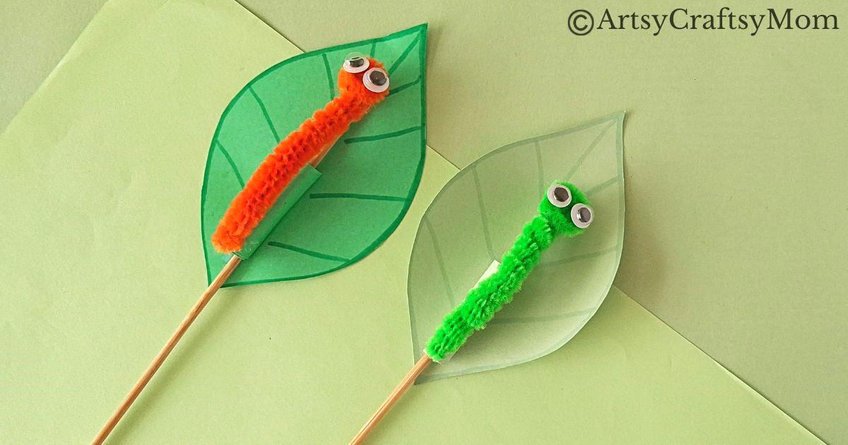 Easy Moving Pipe Cleaner Caterpillar Craft 19 It's always fun to make stuff you can play with, like this easy Moving Pipe Cleaner Caterpillar Craft! A fun project for kids of all ages!