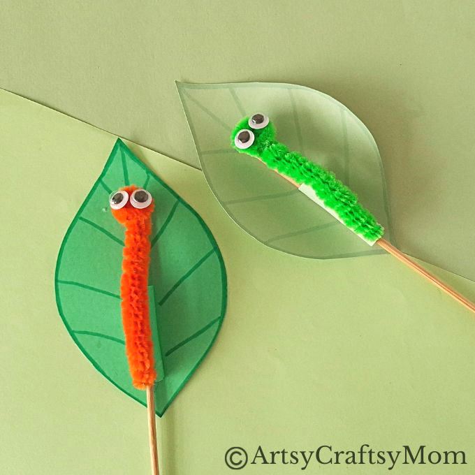 Easy Moving Pipe Cleaner Caterpillar Craft 17 It's always fun to make stuff you can play with, like this easy Moving Pipe Cleaner Caterpillar Craft! A fun project for kids of all ages!