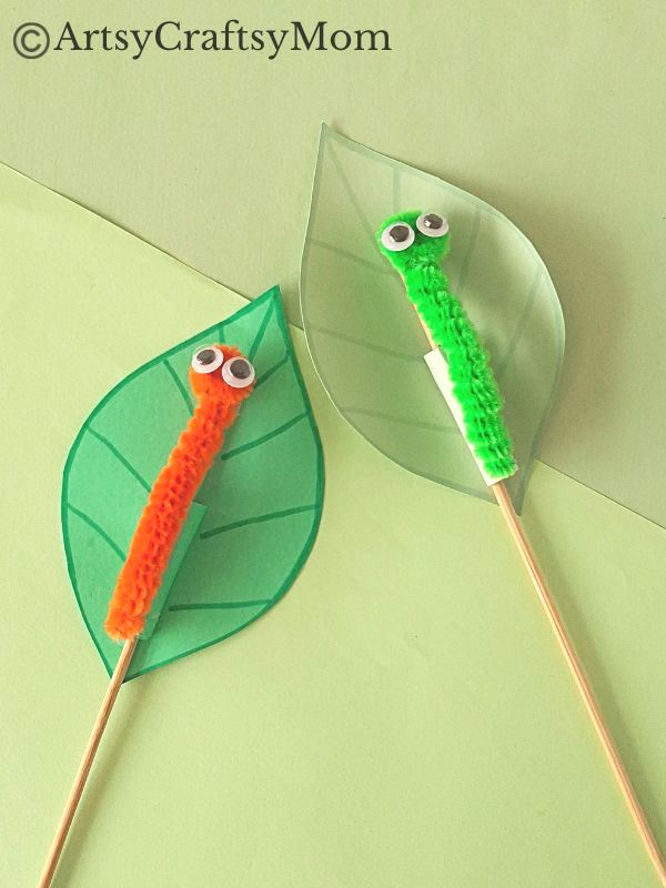 Easy Moving Pipe Cleaner Caterpillar Craft 18 It's always fun to make stuff you can play with, like this easy Moving Pipe Cleaner Caterpillar Craft! A fun project for kids of all ages!