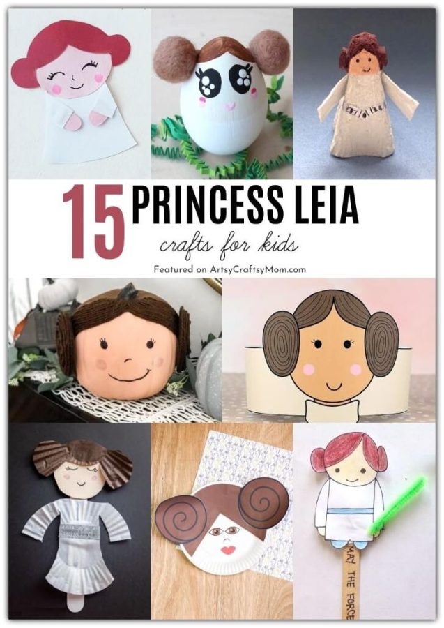 Let's celebrate the Rebel Princess with some awesome Princess Leia crafts for kids to try, just in time for Star Wars Day on 4th May!